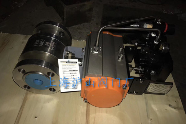 Q641N-64P氣體帶定位器高壓球閥發(fā)貨及現(xiàn)場(chǎng)安裝調(diào)試3